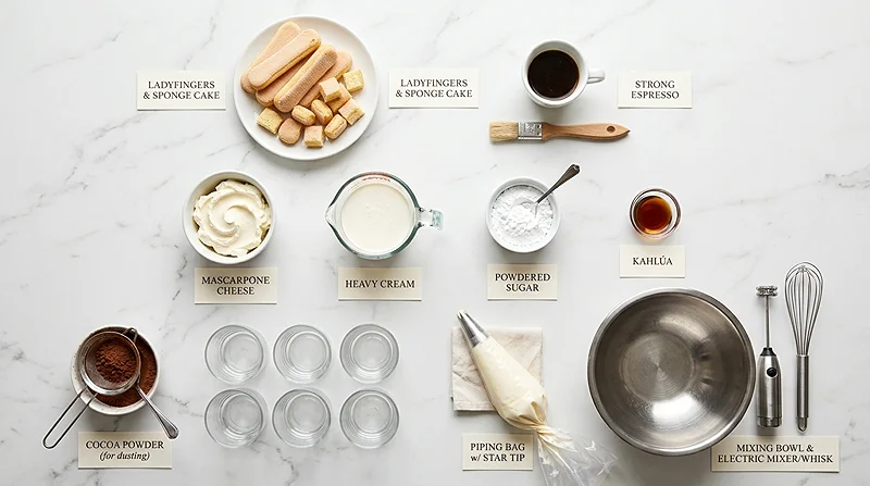 Easy Tiramisu Cups