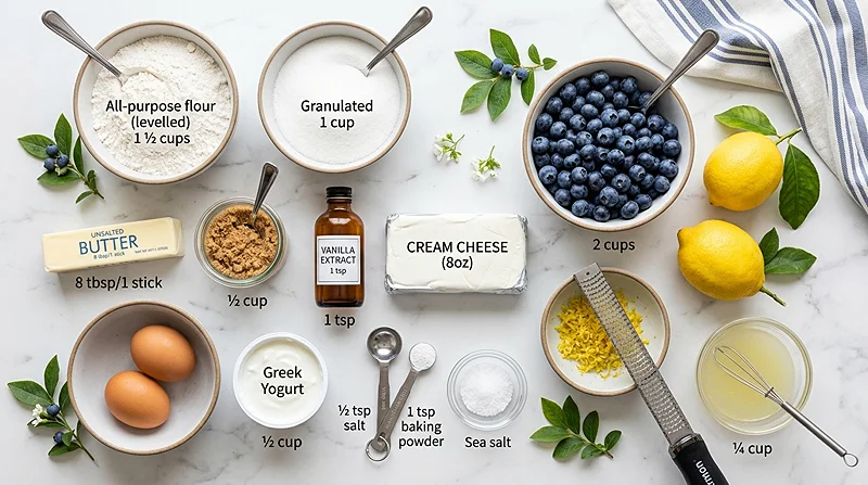 Fresh Lemon Blueberry Treats