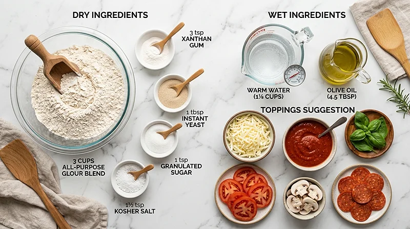 Gluten Free Pizza Crust Recipe 2 Gluten Free Pizza Dough