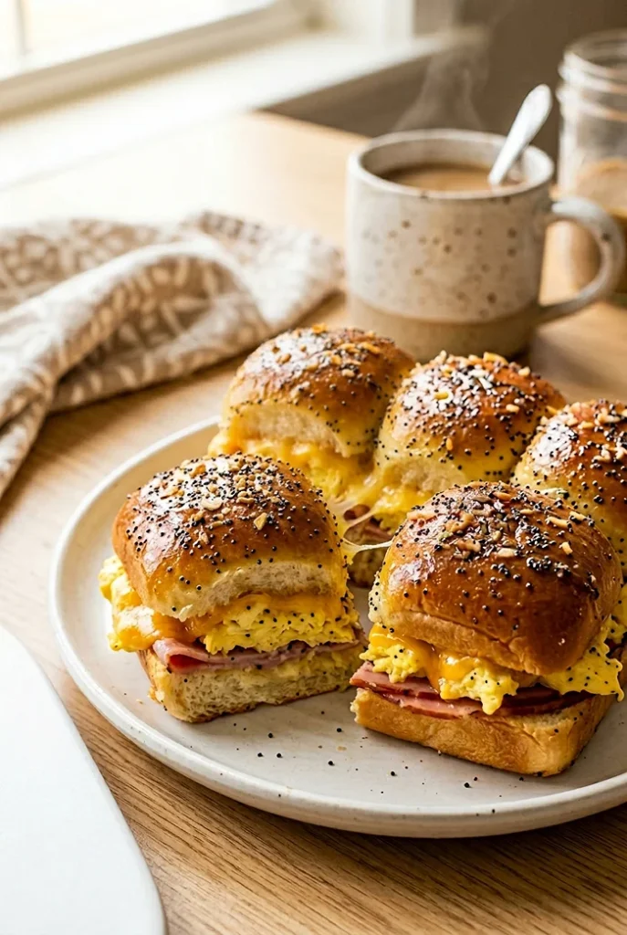 Ham Egg Cheese Sandwich Sliders