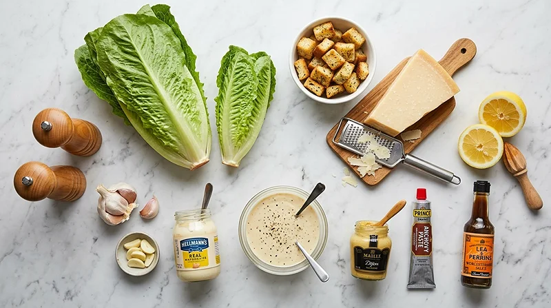Caesar Salad Recipe 2 Homemade Caesar Salad Recipe