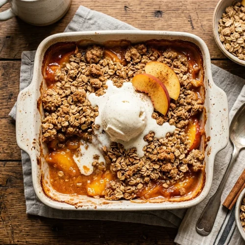 Homemade Cinnamon Nectarine Crisp 5 Homemade Cinnamon Nectarine Crisp
