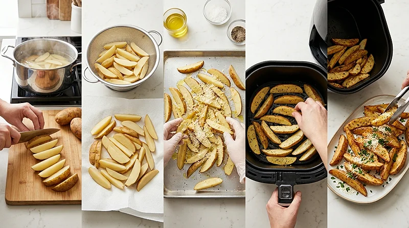 Homemade Potato Wedges