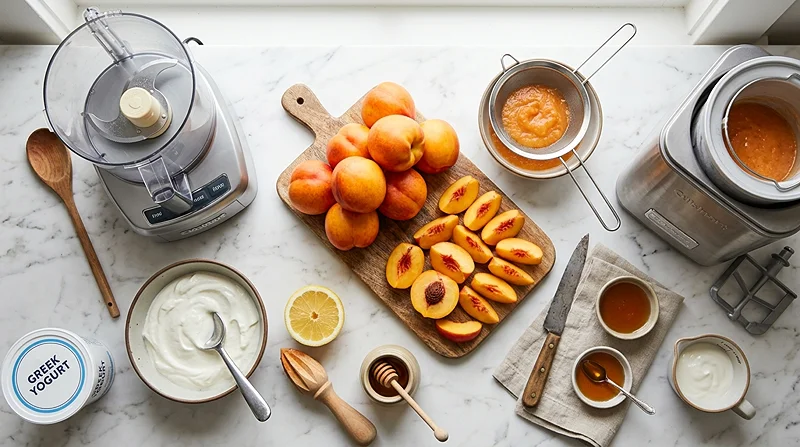 How To Make Nectarine Ice Cream