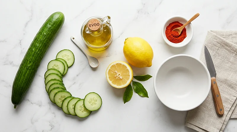 Jalapeño Popper Cucumber Salad