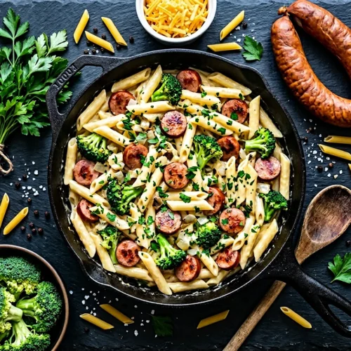 Kielbasa Broccoli Skillet 5 Kielbasa Broccoli Skillet