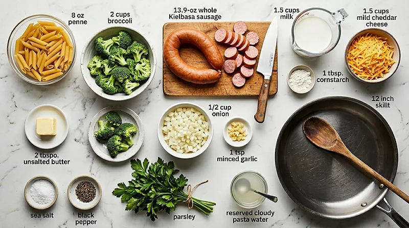 Kielbasa Broccoli Skillet 2 Kielbasa Healthy Easy Dinners