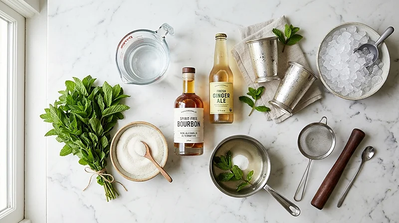 Mint Julep Without Alcohol