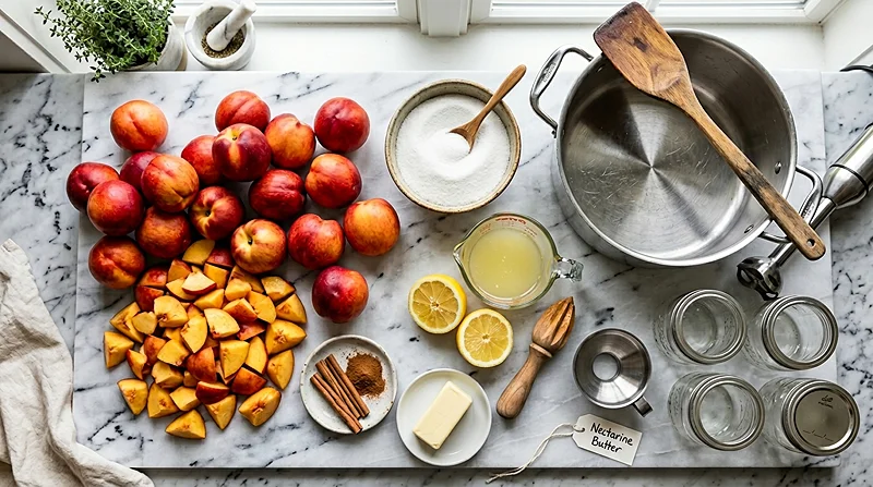 Nectarine Fruit Butter With Warm Autumn Spices 2 Nectarine Butter Recipe