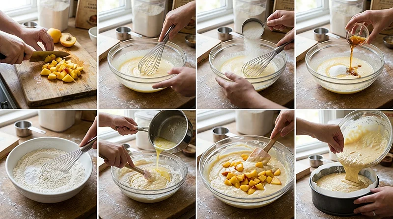 French Nectarine Cake 3 Nectarine Cake Recipe
