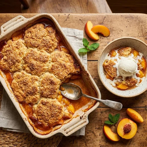 Nectarine Cobbler 5 Nectarine Cobbler