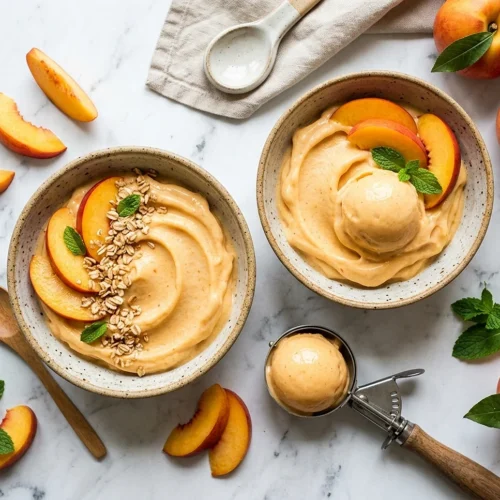 Nectarine Frozen Yogurt