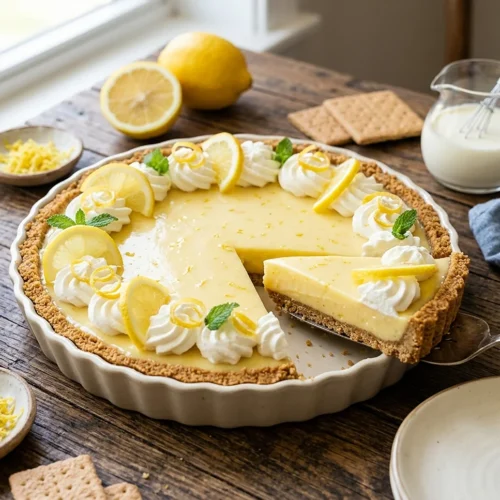 No-Bake Lemon Tart 5 No-Bake Lemon Tart