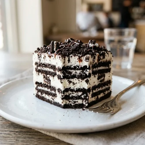 No-Bake Oreo Icebox Cake
