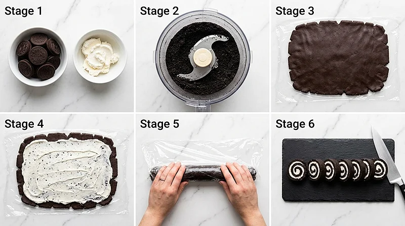 Oreo Sushi 3 No Bake Oreo Sushi