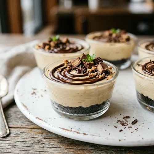 No-Bake Peanut Butter Cheesecake Cups