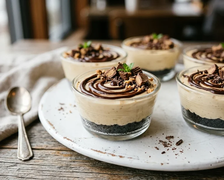 No-Bake Peanut Butter Cheesecake Cups