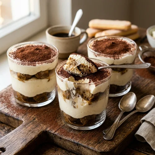 No-Bake Tiramisu Cups