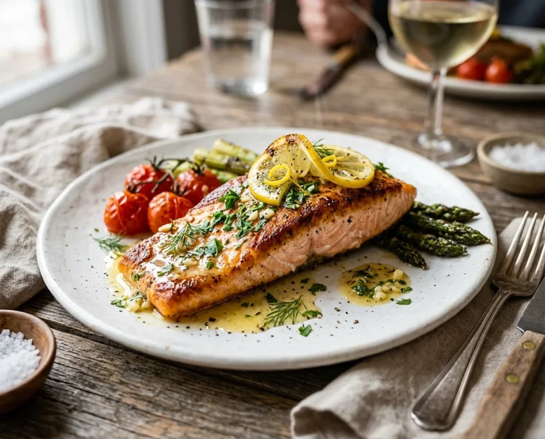 One-Pan Lemon Butter Salmon