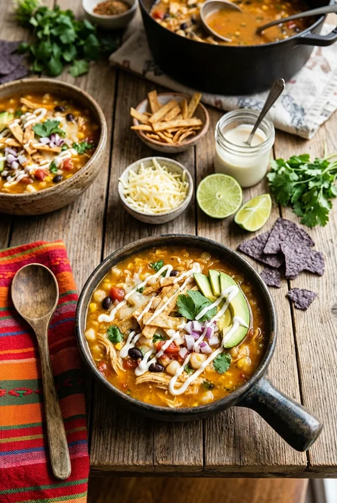 Chicken Tortilla Soup Recipe 4 One Pot Chicken Soup