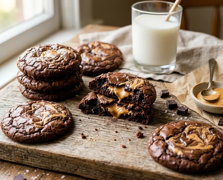 Peanut Butter Brownie Cookies