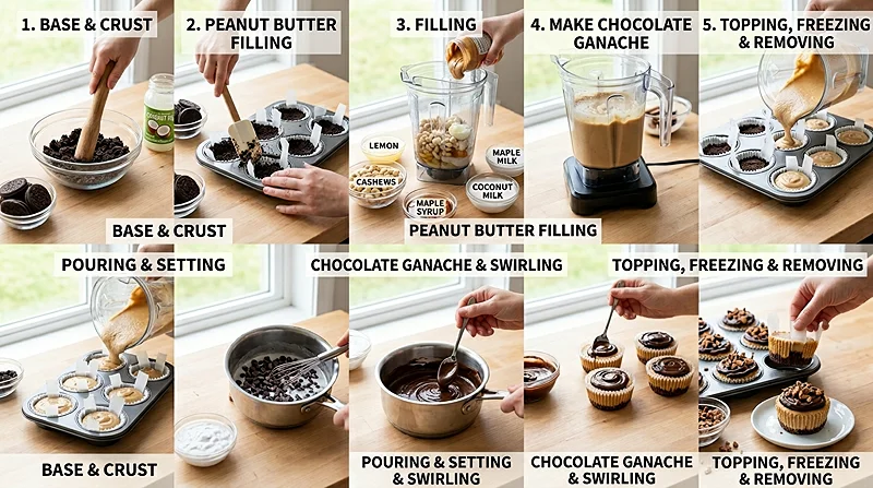 Peanut Butter Cheesecake Cups Recipe