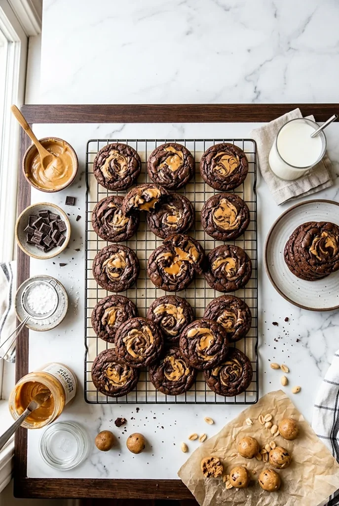 Peanut Butter Cookie Brownies