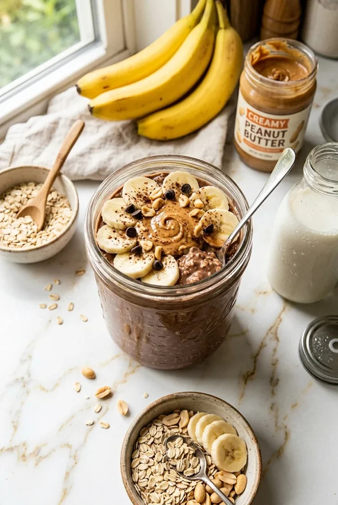 Peanut Butter Overnight Oats