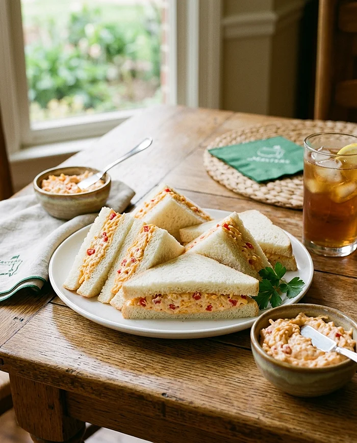 pimento cheese sandwich masters 4 Pimento Cheese on White Bread