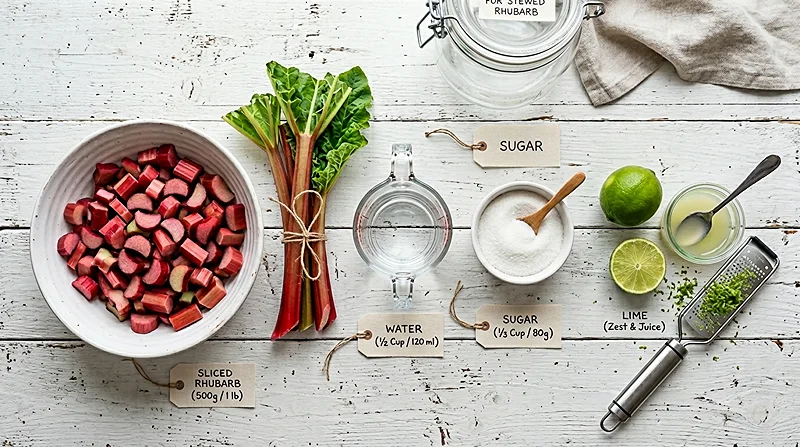 Quick Rhubarb Compote Recipe