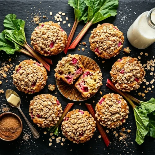Rhubarb Muffins Recipe