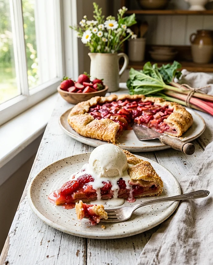 Rhubarb Pastry