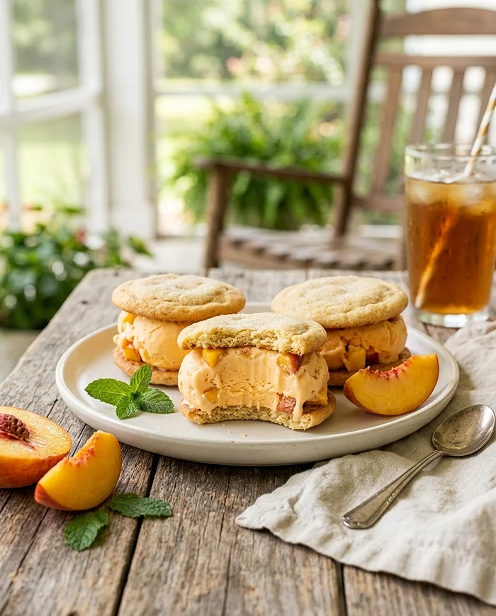 Soft Cake Ice Cream Sandwich