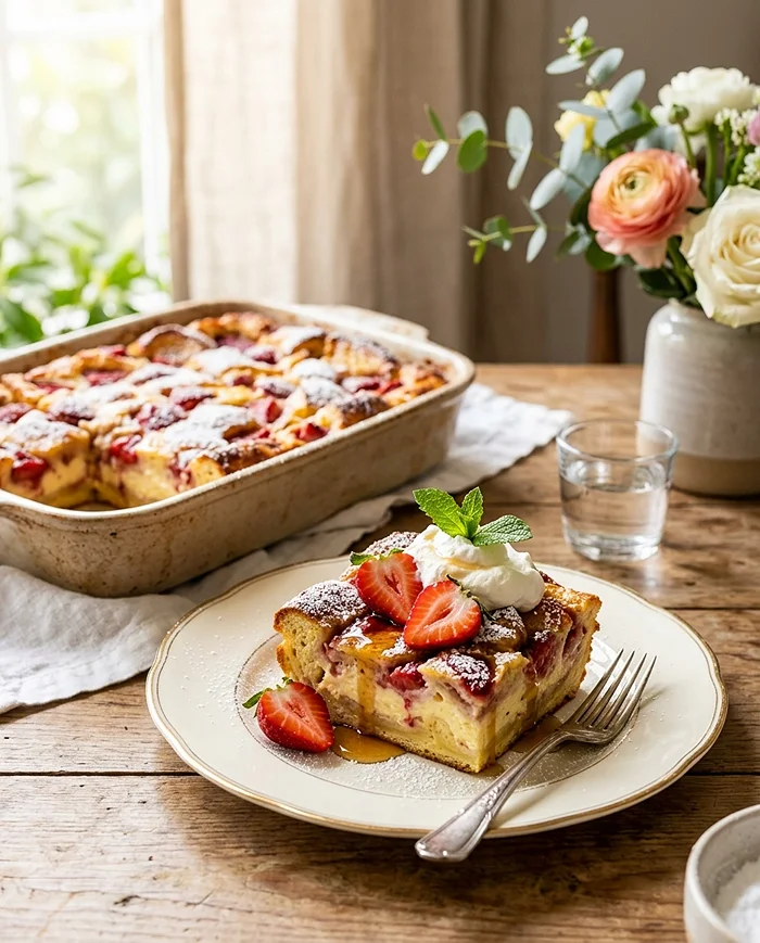 Strawberry Brunch Bake