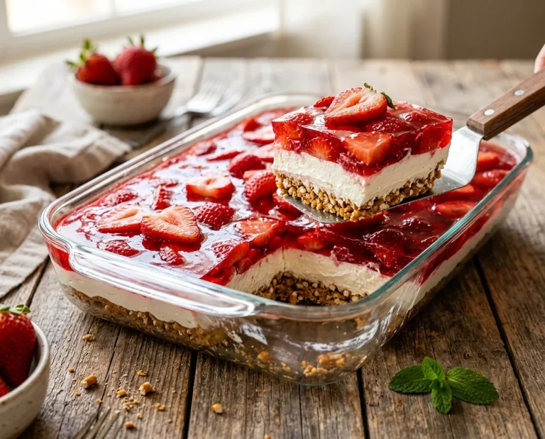Strawberry Pretzel Salad Recipe
