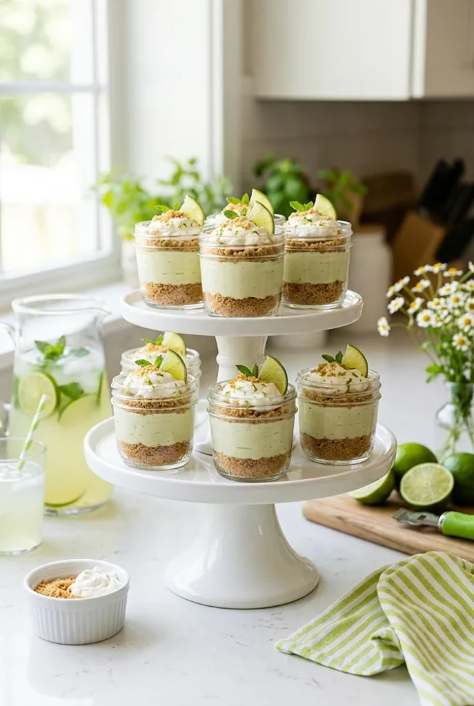 No-Bake Key Lime Pie Cups 4 Summer Key Lime Dessert Cups