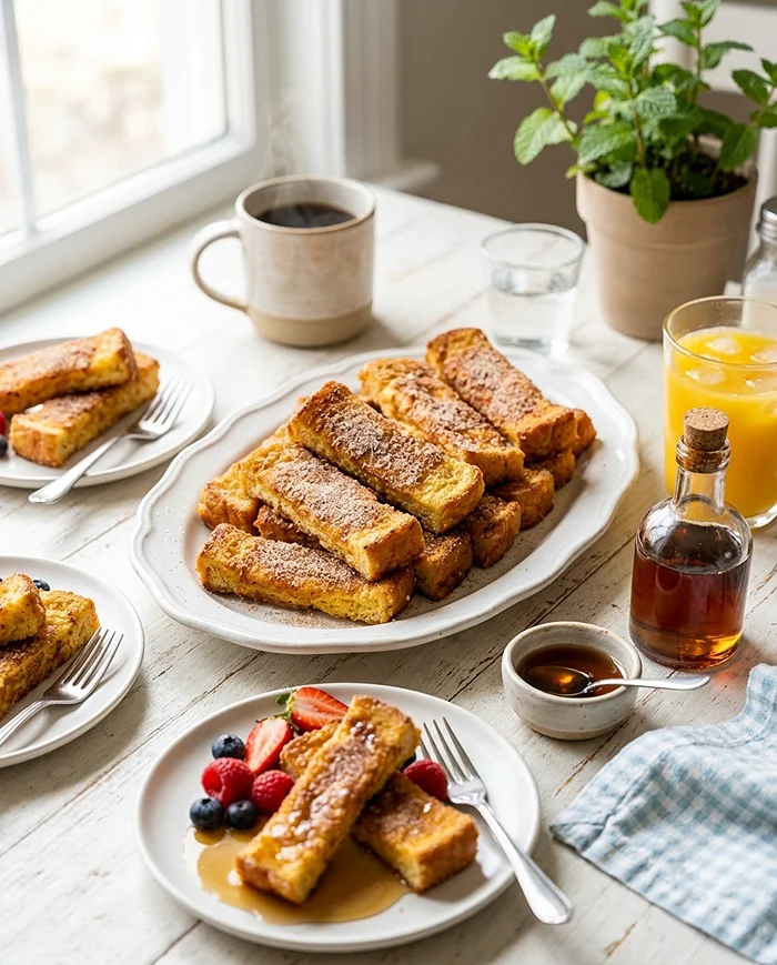 Sweet Air Fryer Toast Sticks