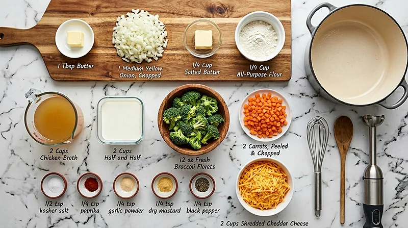 Thick Broccoli Cheddar Soup
