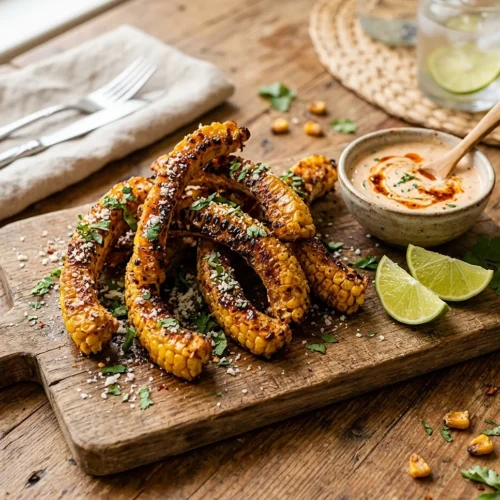Air Fryer Corn Ribs