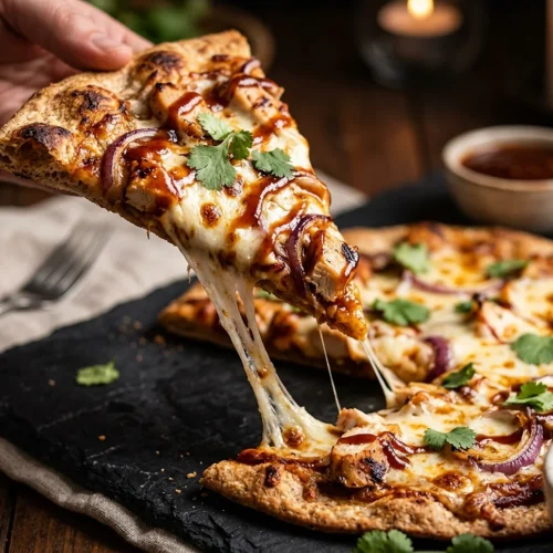 BBQ Chicken Flatbread Pizza