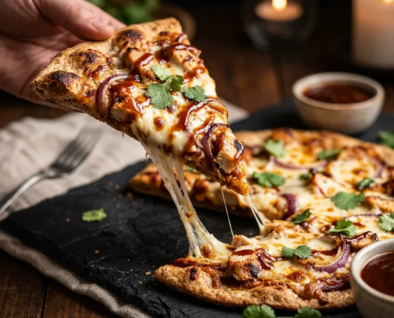 BBQ Chicken Flatbread Pizza