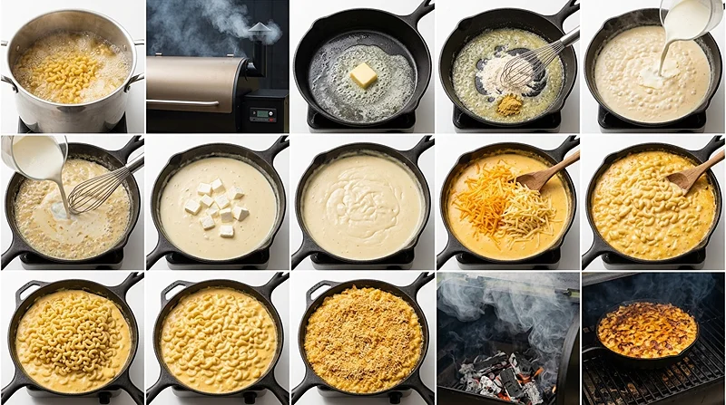 BBQ mac and cheese