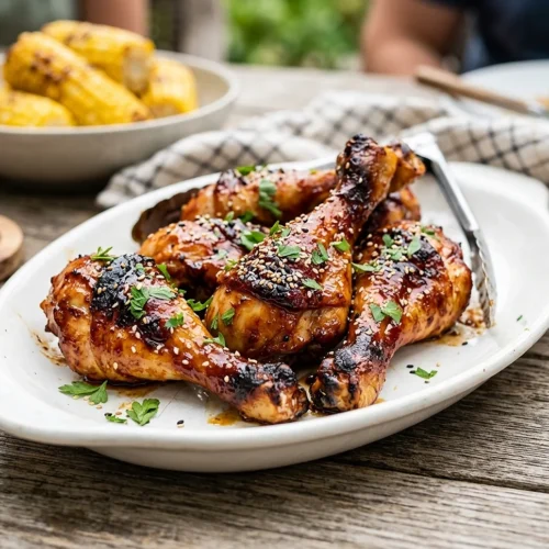 Baked BBQ Chicken Drumsticks