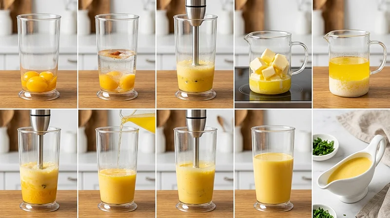 Blender Hollandaise Sauce