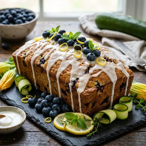 Blueberry Zucchini Bread 5 Blueberry Zucchini Bread