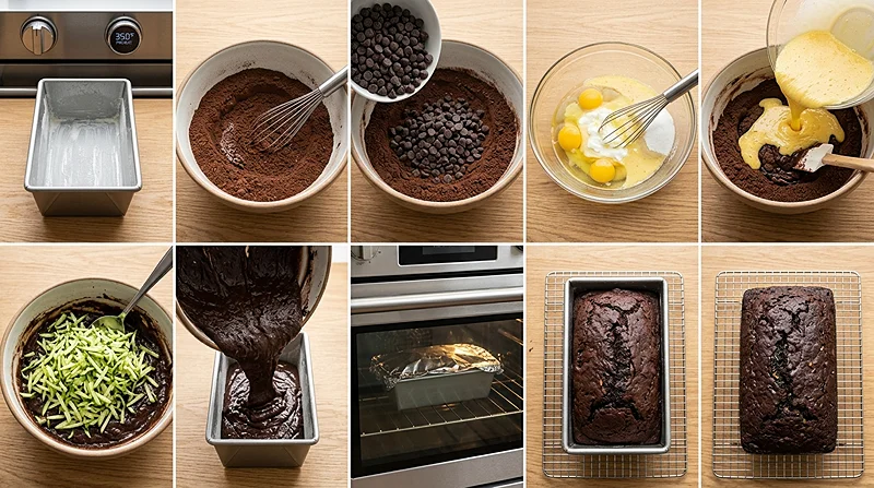 Chocolate Zucchini Bread Slices