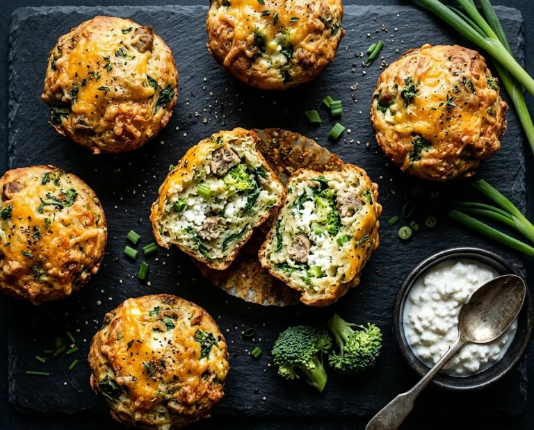 Cottage Cheese Breakfast Muffins