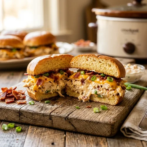 Crockpot Crack Chicken Sandwiches 5 Crockpot Crack Chicken Sandwiches