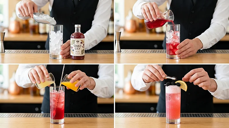 Derby Day Oaks Lily Mocktail