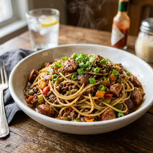 Dirty Spaghetti Recipe